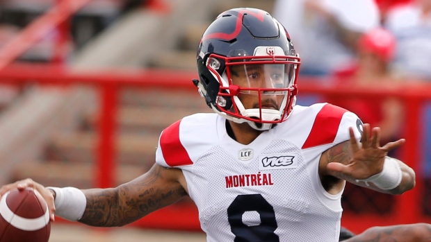 B.C. Lions' QB Vernon Adams Jr. named CFL's top performer for Week