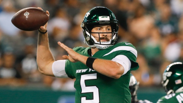 Bills sign ex-Jets quarterback Davis Webb to practice squad