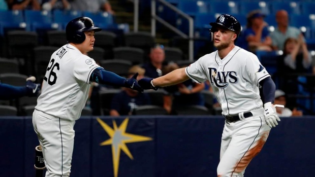 Rays hit 3 more HRs in 6-4 win over sliding Blue Jays