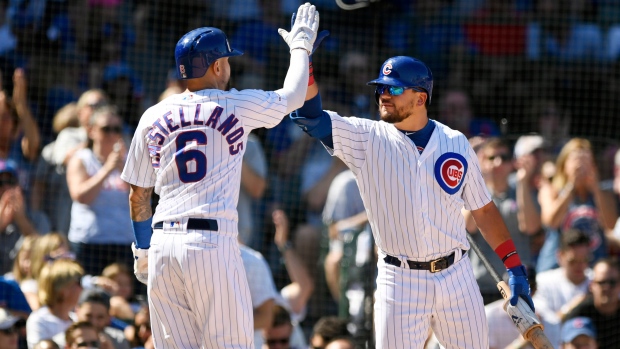 Kyle Schwarber home run lands on video board; Cubs to keep it