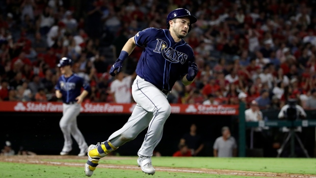 D'Arnaud's Double Sends Streaking Rays Past Angels - TSN.ca