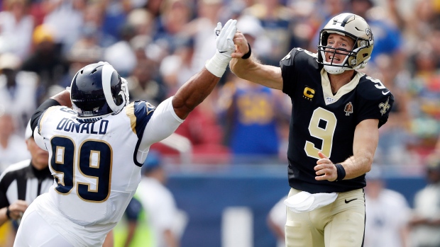 Drew Brees' Perfect Pass to Brandin Cooks for an 87-Yard TD