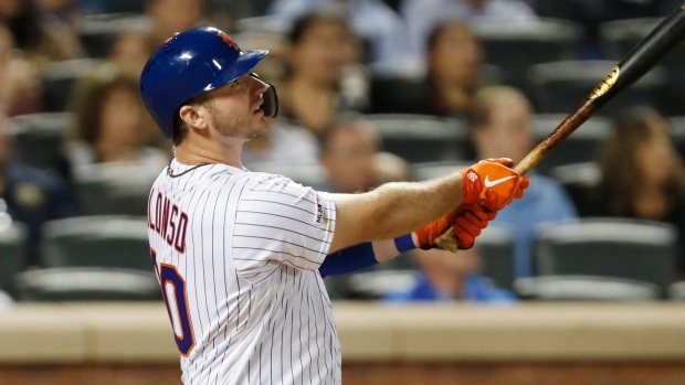 Tampa's Pete Alonso ties major-league rookie record with 52nd home run