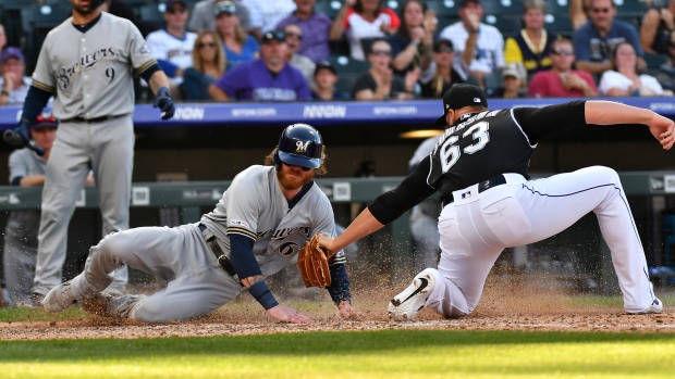 Photos: Brewers 4, Rockies 3