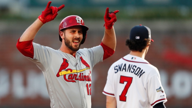 St. Louis Cardinals score 10 runs in first inning vs. Atlanta Braves ...