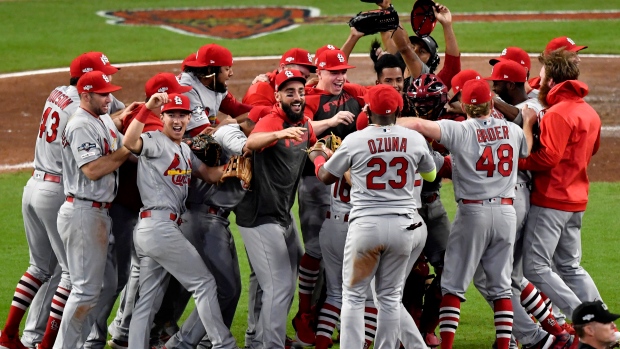 St. Louis Cardinals blow away Atlanta Braves in Game 5 to advance to NLCS -  TSN.ca