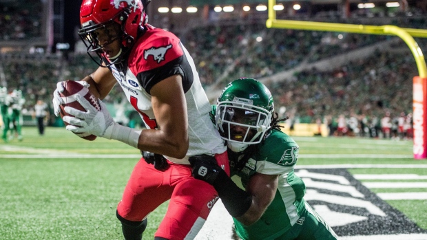 Stampeders sense playoff feel with tough matchup against Roughriders 