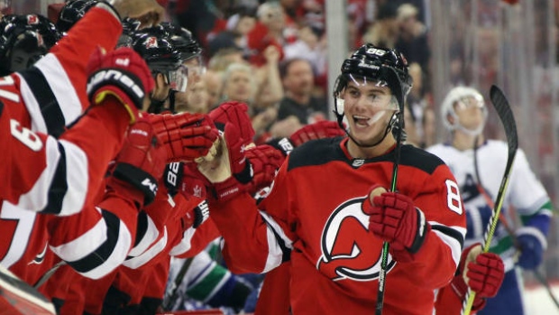what is the score of the new jersey devils game