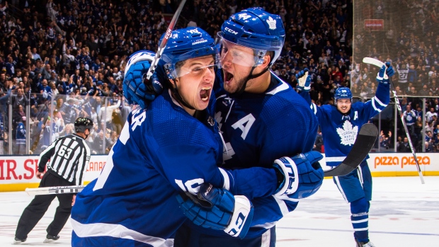 mitch marner first nhl goal