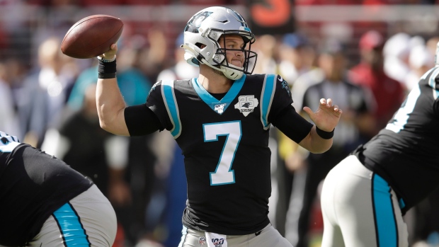 Cardinals focus on Panthers RB McCaffrey with Allen at QB for Newton