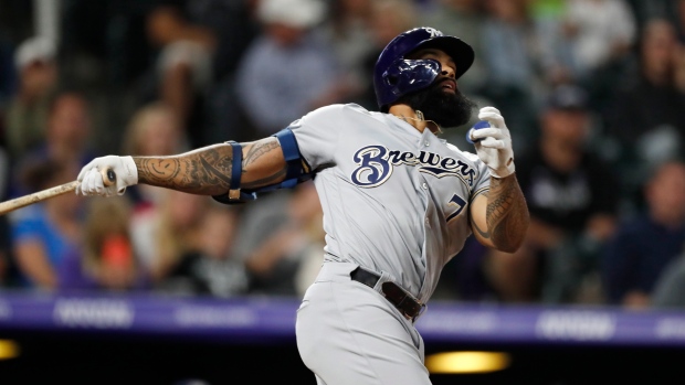 Washington Nationals reportedly sign Eric Thames to 1-year/$4M deal, giving  them a left-handed bat at first base - Federal Baseball