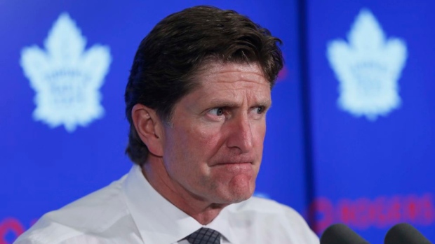 Mike Babcock krijgt zaterdag een tweejarig contract van de Columbus Blue Jackets