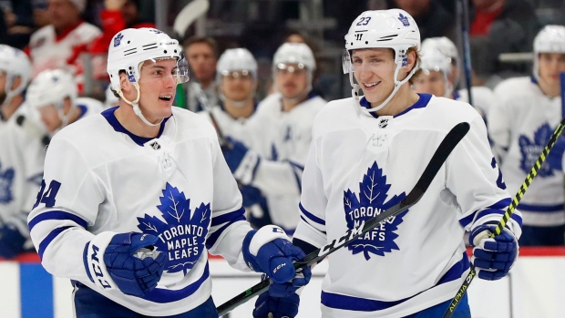 Tyson Barrie Scores In Third Straight Toronto Maple Leafs Shut Out Detroit Red Wings Tsn Ca