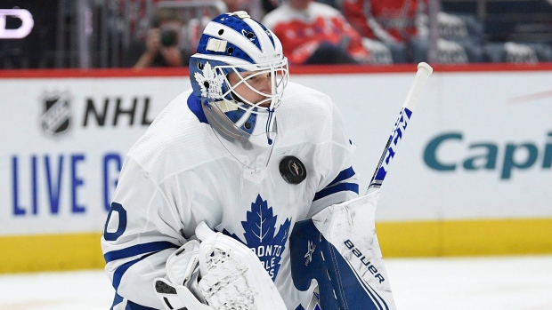 Ice Chips: Michael Hutchinson To Start In Goal For Toronto Maple Leafs ...