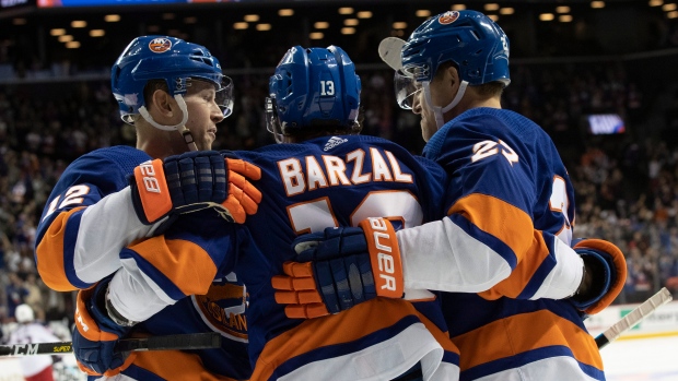 New York Islanders celebrate 