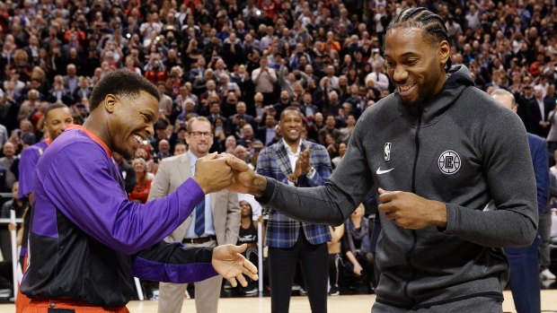 Kawhi Leonard jokes about trading Clippers teammate after mishap