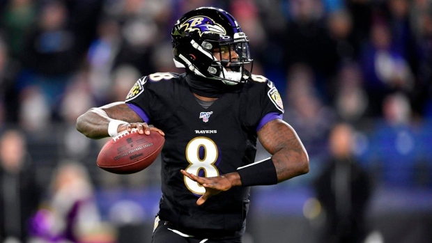 Baltimore Ravens Lamar Jackson Launch Playoff Run Against