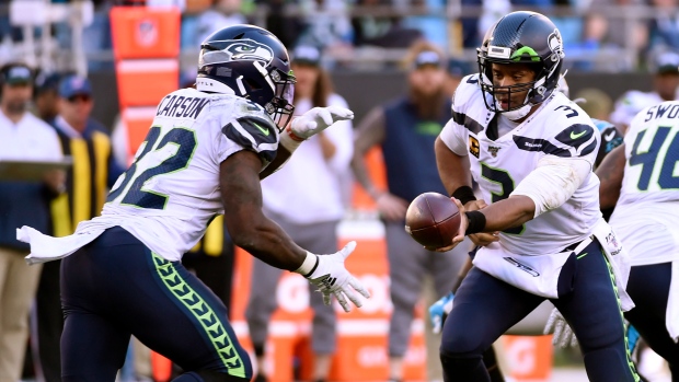 Photos: Panthers upset Seahawks 30-24