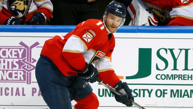 Jonathan Huberdeau has night to remember as Flames clobber