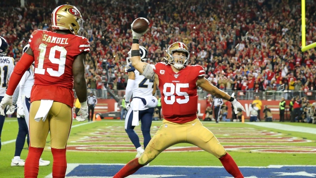 Report: San Francisco 49ers sign tight end George Kittle to five-year ...