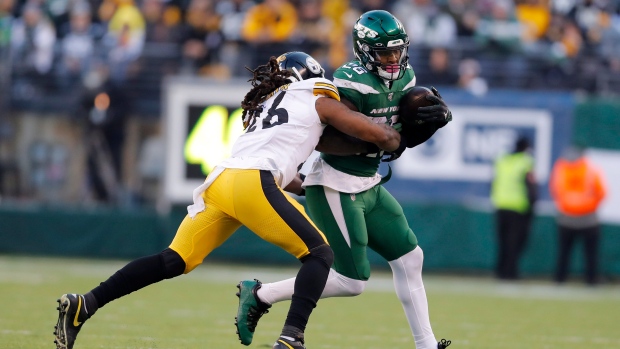 Le'Veon Bell, New York Jets damage Pittsburgh Steelers' playoff hopes