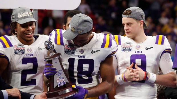 LSU's Joe Burrow is about to be No. 1 for the 3rd time since December