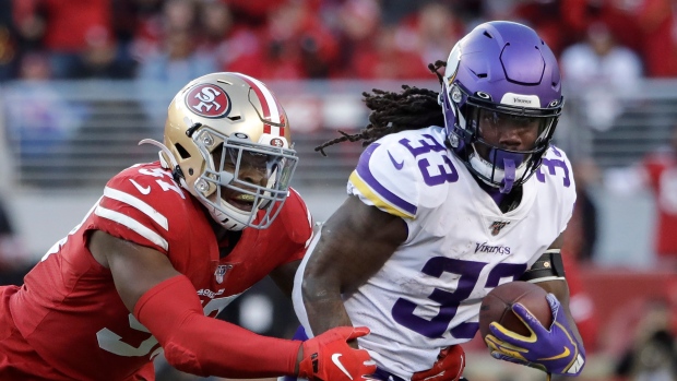 Cook gets corralled in Vikings' 27-10 loss to 49ers