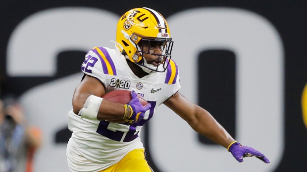 Edwards-Helaire among 7 LSU players entering NFL draft