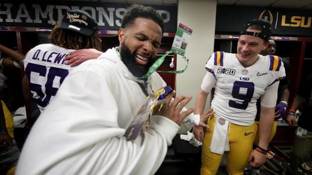 LSU probing Beckham's apparent on-field payments to players