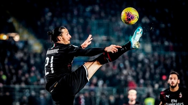 Ac Milan Extends Unbeaten Streak Since Zlatan Ibrahimovic Arrival Tsn Ca