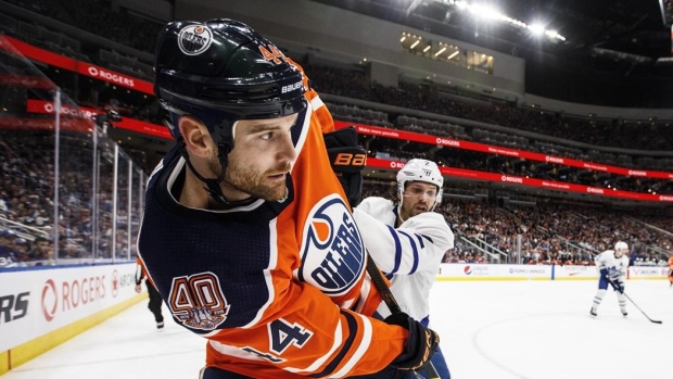 Oilers winger Zack Kassian leaves game vs. Red Wings with lower