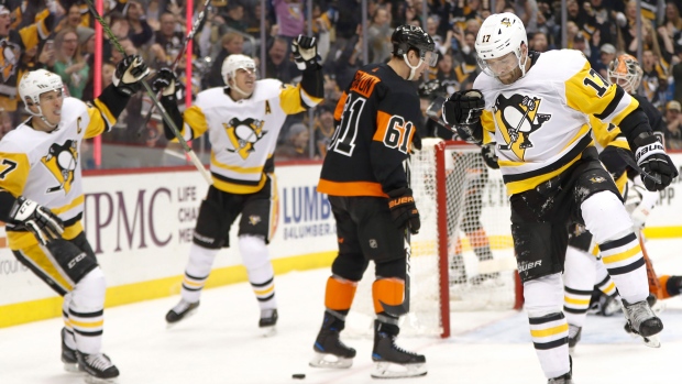 Flyers comeback to beat Penguins in overtime 4-3