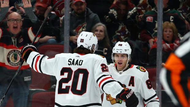 Blackhawks trade Brandon Saad to the Avalanche as part of a four-player  deal