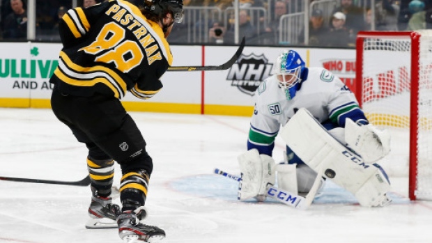 Jacob Markstrom Canucks Bruins