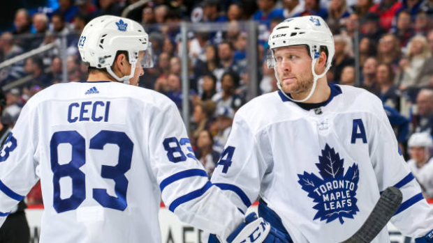 Toronto Maple Leafs Morgan Rielly Cody Ceci Could Return Next Week Tsn Ca