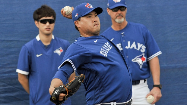LEAD) Blue Jays' Ryu Hyun-jin charged with loss in return from