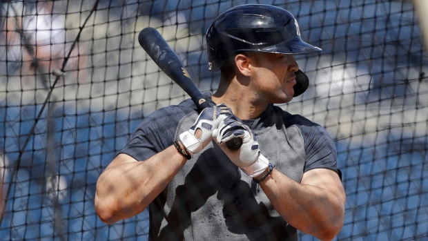 Giancarlo Stanton won't play outfield early in 2021 season
