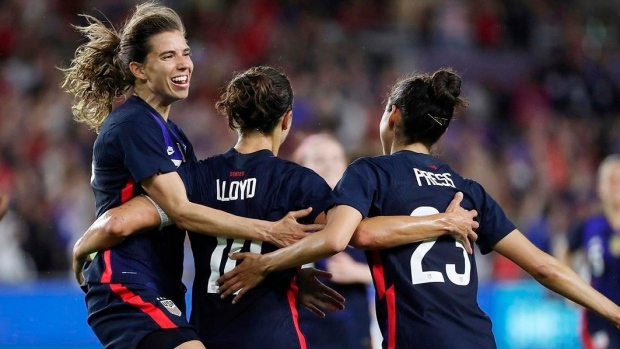 U.S. women's national team wins SheBelieves Cup with 3-1 defeat of Japan