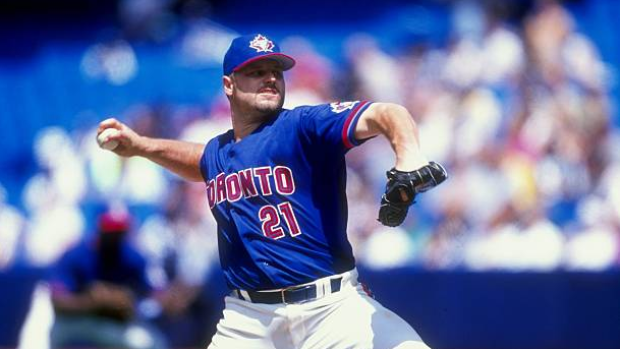 Vintage 90s Roger Clemens Toronto Blue Jays Baseball Jersey 