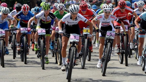 Mountain bike World Cup race in Quebec