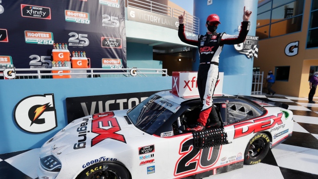 Harrison Burton wins NASCAR's Hooters 250 in Miami - TSN.ca