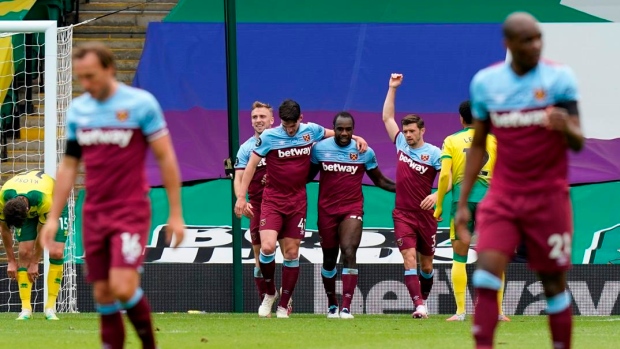 Michail Antonio stars with four goals as West Ham United relegates Norwich  - TSN.ca