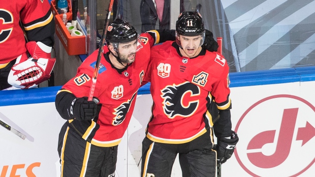 Winnipeg Jets' Mark Scheifele takes part in the NHL hockey team's