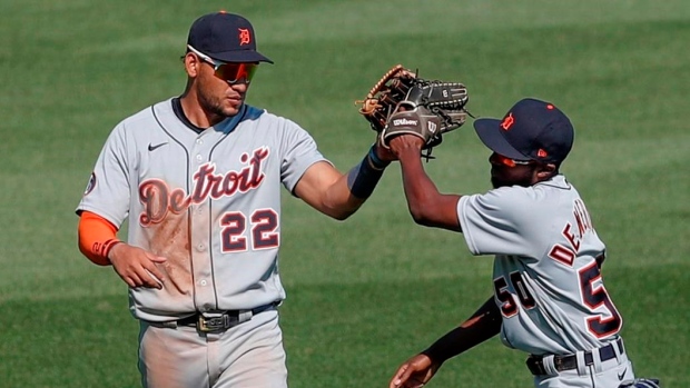 Detroit Tigers celebrate