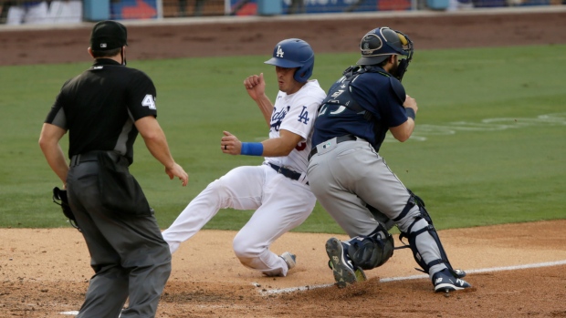 Austin Barnes and Austin Nola