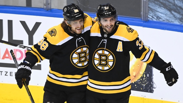 David Pastrnak starts Bruins comeback win against Jets