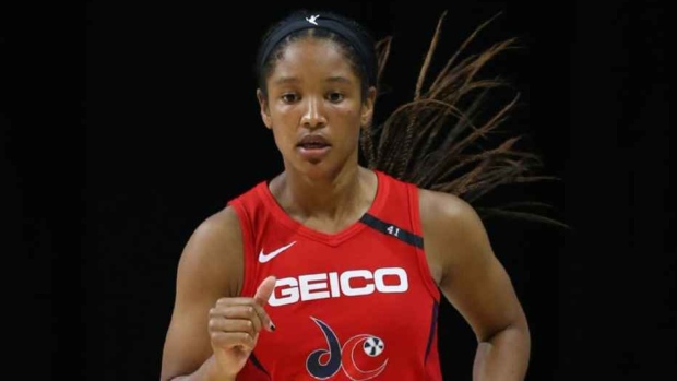 Stella Johnson Hits 6 3s Sets Rookie Record In Washington Mystics Win