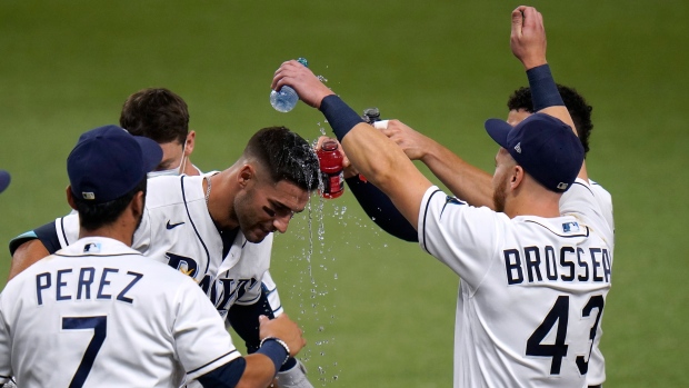 Bichette helps Jays end Rays' six-game win streak