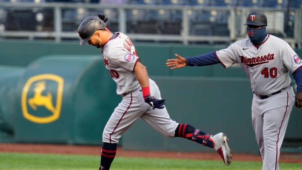 Sano drives in 4 as Twins beat Royals