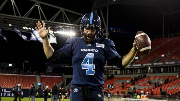 Relief Duties: Kelly enters Grey Cup late, leads Argos to victory 